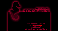 Desktop Screenshot of hyppocampe.com
